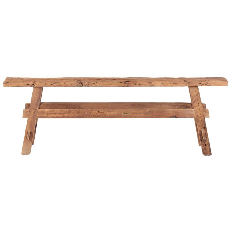 Banc en teck naturel 150 x 22 x 50 cm...