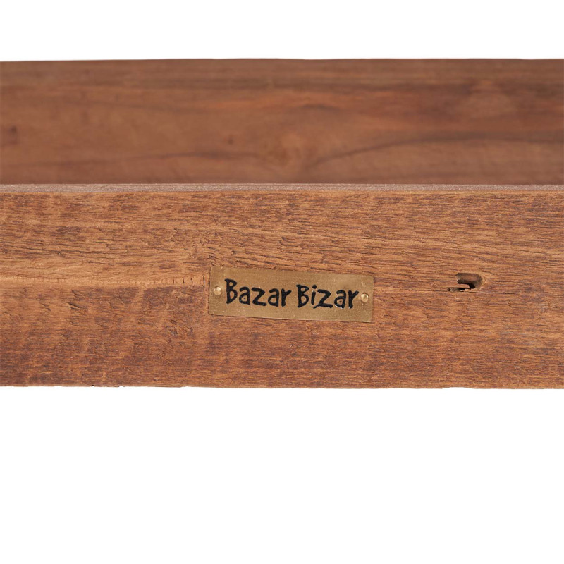 Banc en teck naturel 150 x 22 x 50 cm...