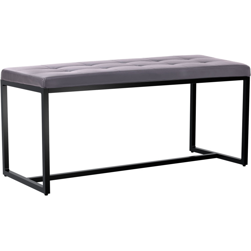 Banquette d’intérieur grise en...
