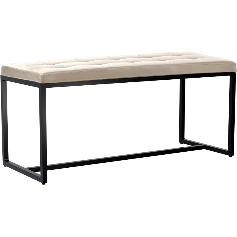 Banquette d’intérieur crème en...