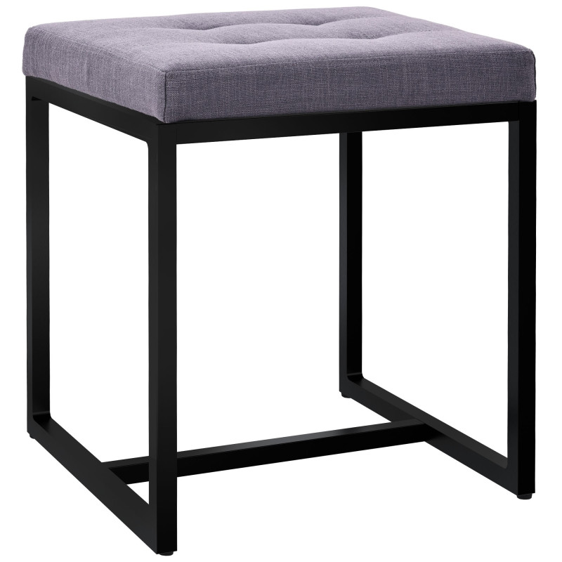 Tabouret d’appoint gris foncé en...