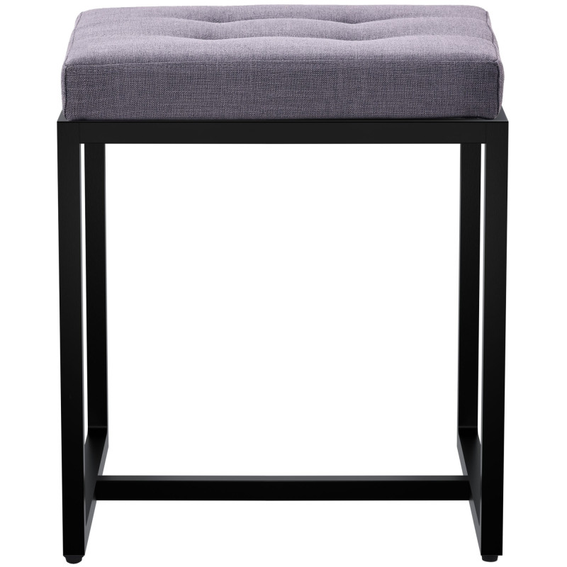 Tabouret d’appoint gris foncé en...