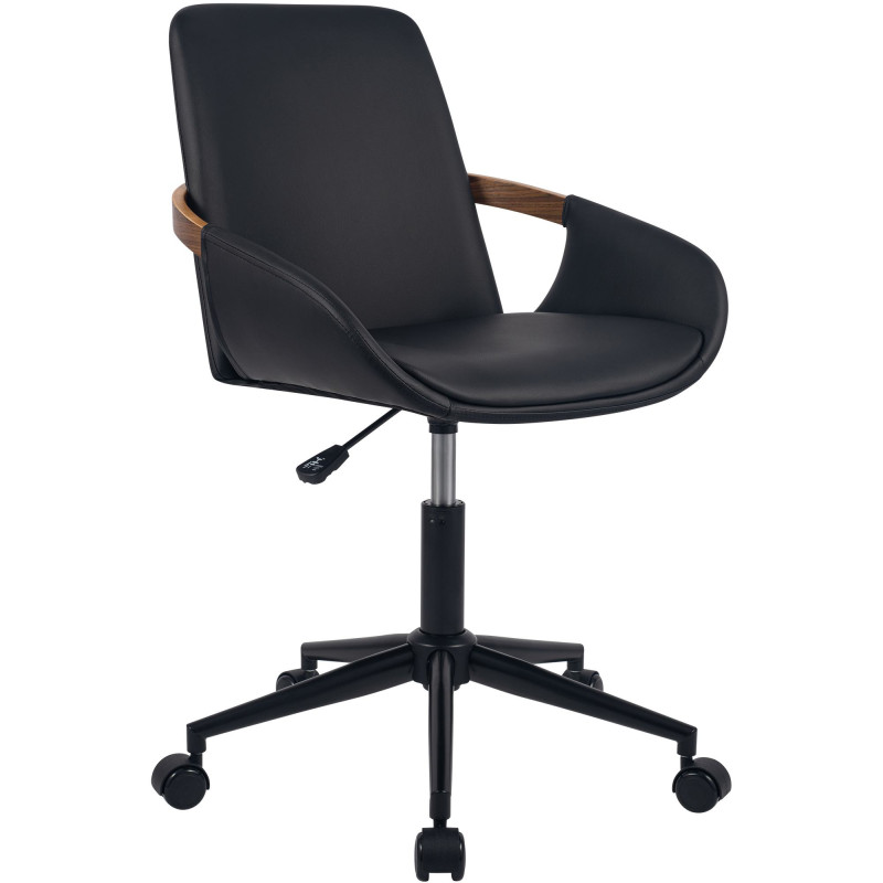 Fauteuil de bureau noir en...