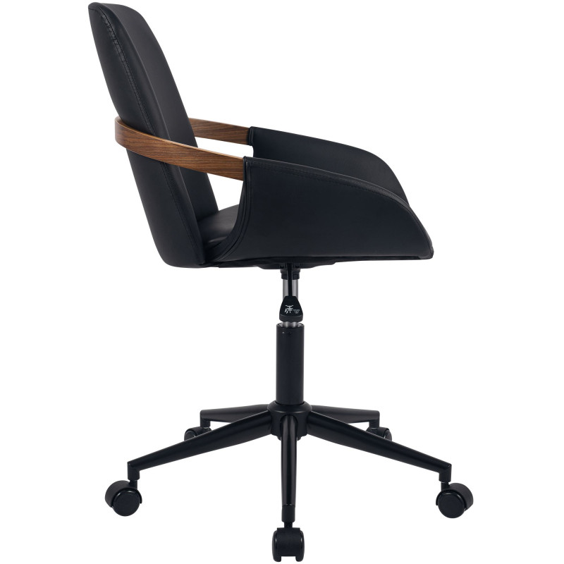 Fauteuil de bureau noir en...