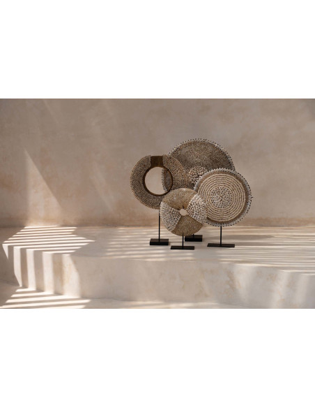 Décoration coquillages naturels sur pied 30 cm The Doh Nuts