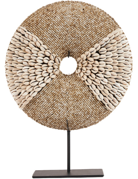 Décoration coquillages naturels sur pied 30 cm The Doh Nuts