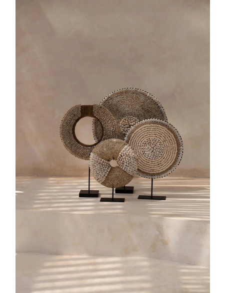 Décoration coquillages naturels sur pied 30 cm The Doh Nuts
