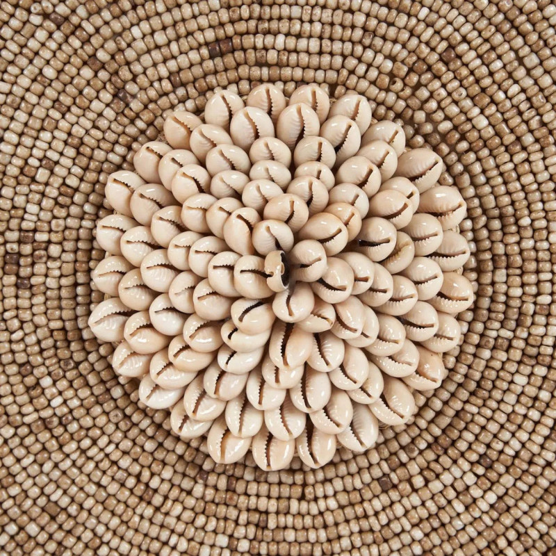 Décoration coquillages naturel blanc...