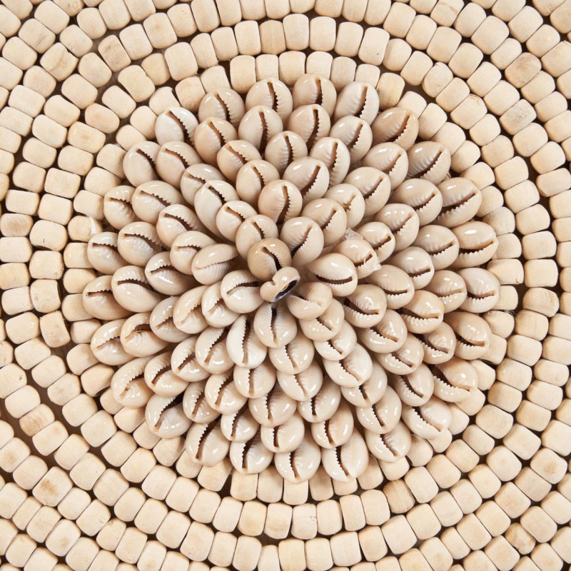 Décoration coquillages naturel blanc...