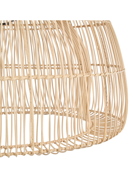 Abat-jour suspension en rotin naturel 82 cm The Matcha Whisk