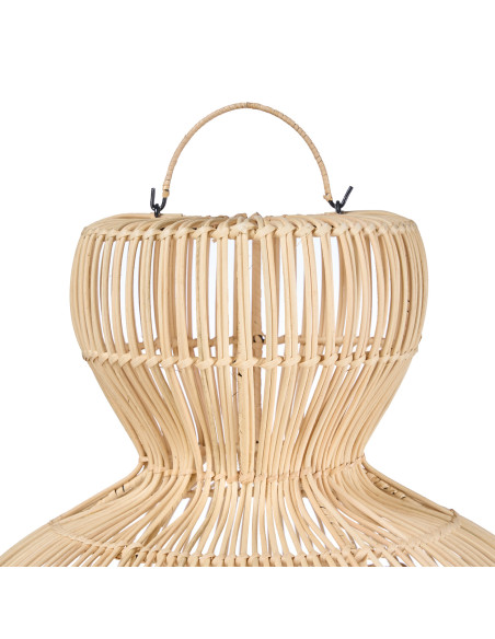 Abat-jour suspension en rotin naturel 82 cm The Matcha Whisk