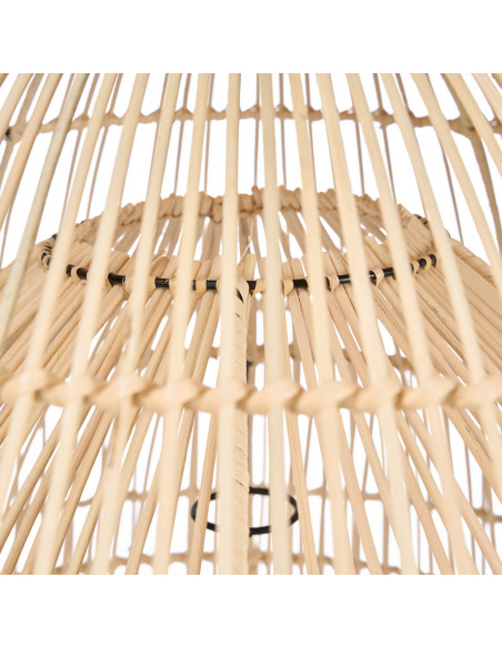 Abat-jour suspension en rotin naturel 82 cm The Matcha Whisk