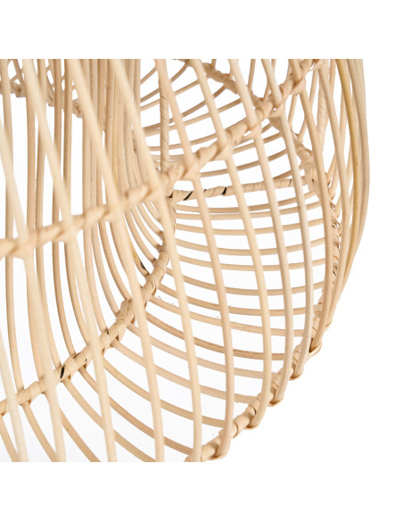 Abat-jour suspension en rotin naturel 57 cm The Matcha Whisk