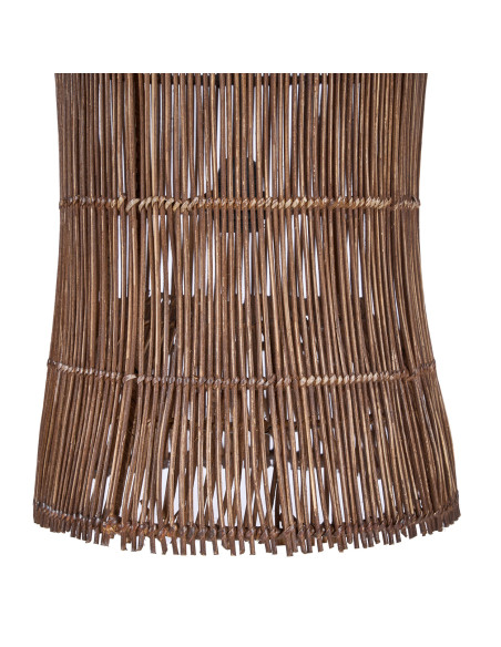 Abat-jour suspension en bambou noyer foncé 82 cm The Oasis Tower