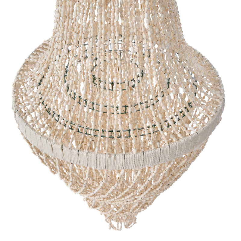 Lustre suspension en coquillages...