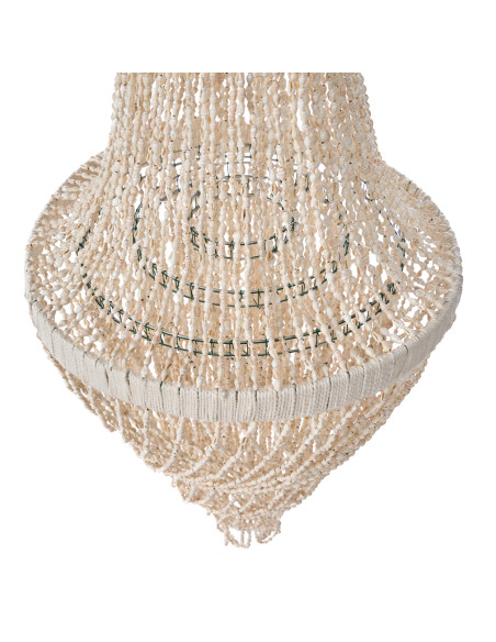 Lustre suspension en coquillages naturels 80 cm The Ocean Tower