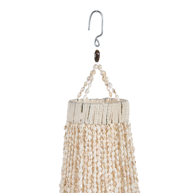 Lustre suspension en coquillages...