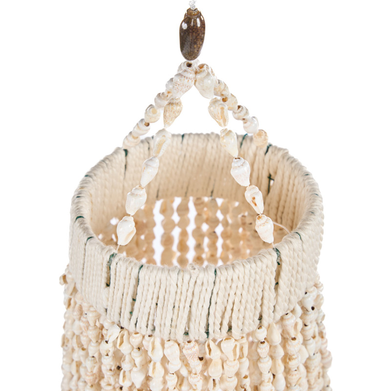 Lustre suspension en coquillages...