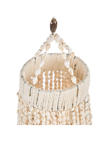 Lustre suspension en coquillages naturels 80 cm The Ocean Tower