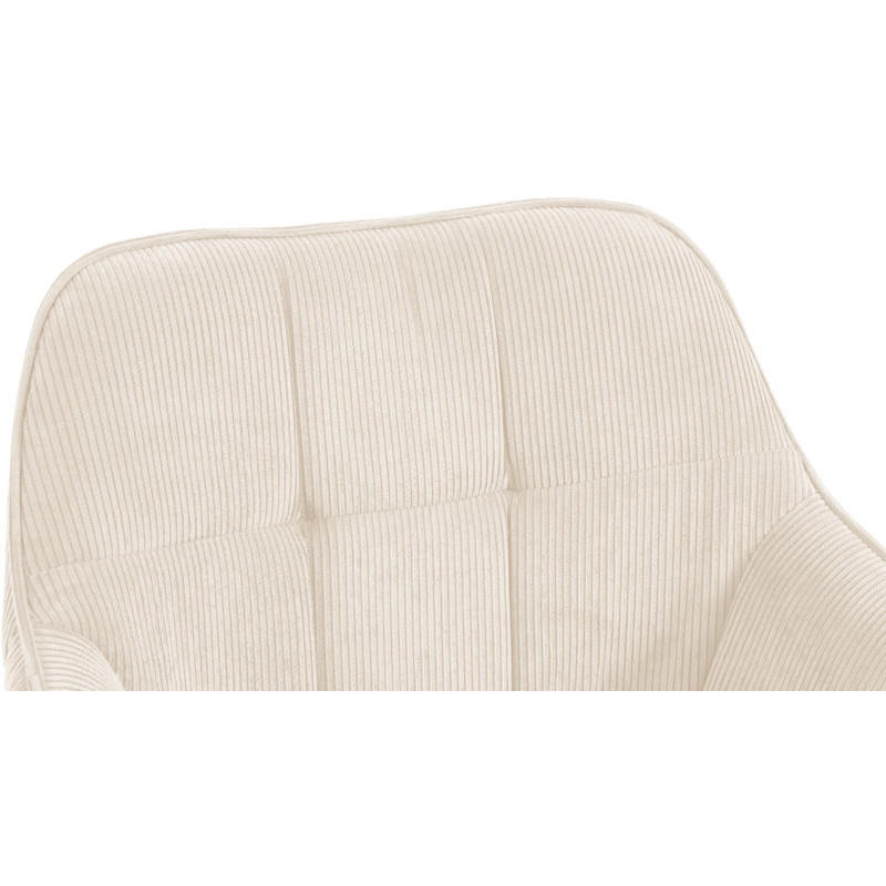 Chaise de salle à manger velours...