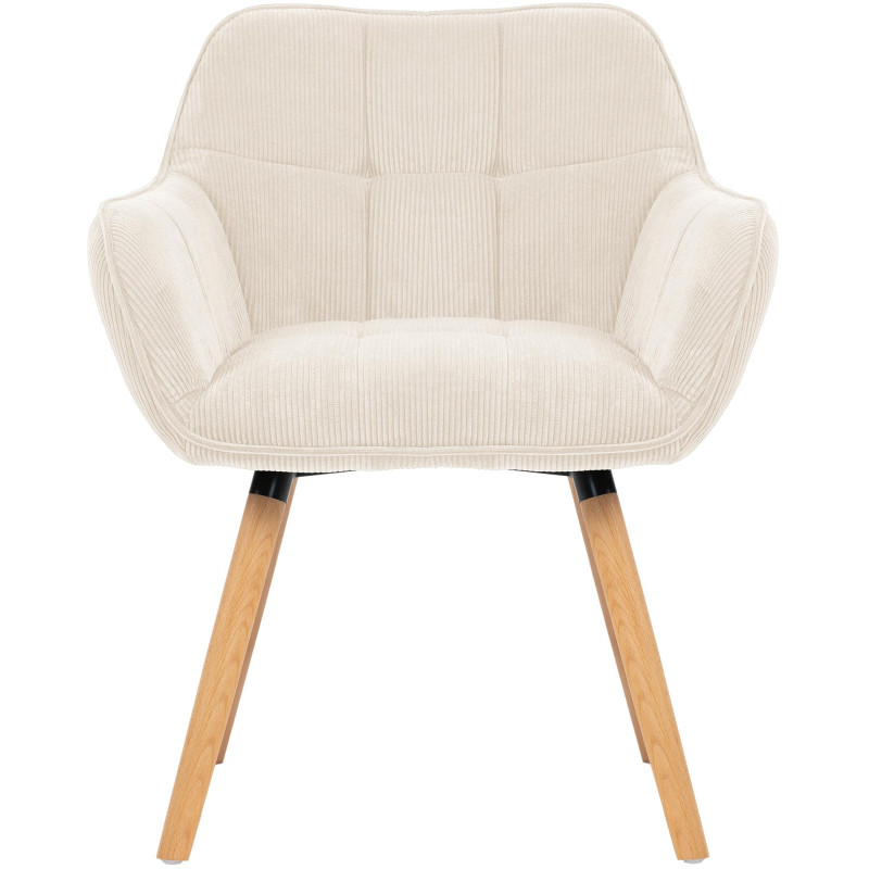Chaise de salle à manger velours...