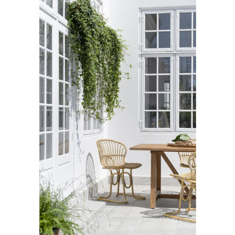 Chaise de jardin design naturel...