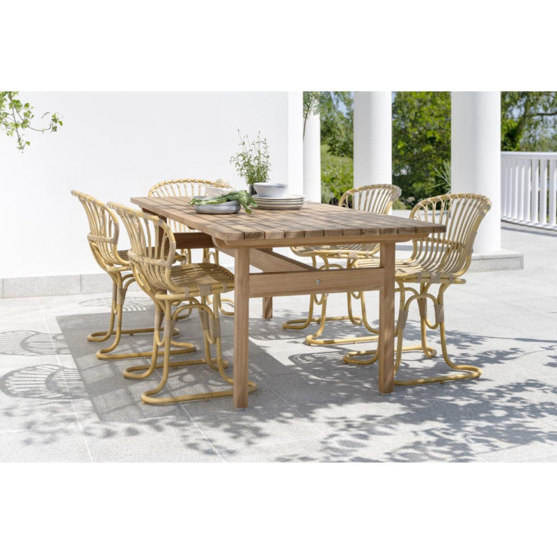 Chaise de jardin design naturel...