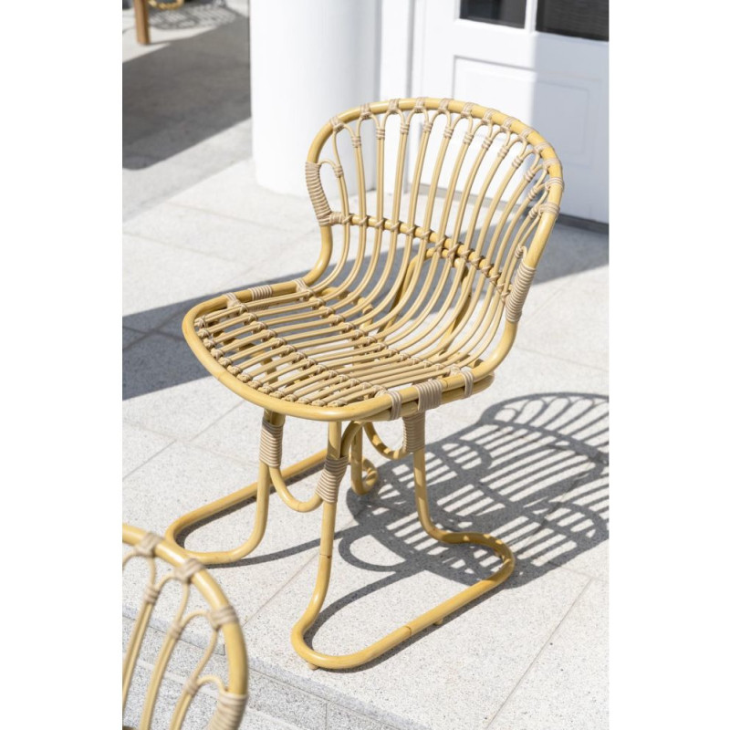 Chaise de jardin design naturel...