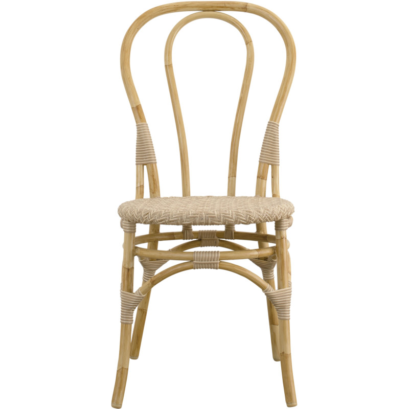 Chaise de jardin bistrot naturel...