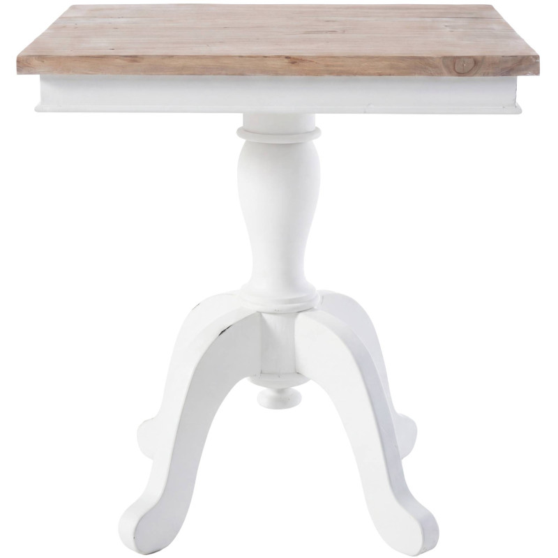 Table d’appoint carrée naturel et...