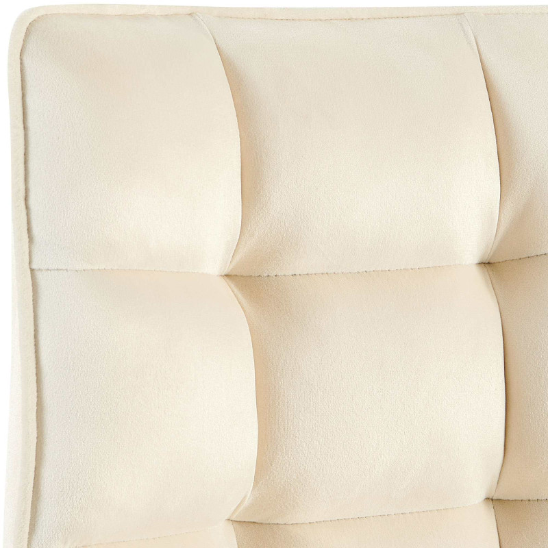 Chaise de salle à manger velours...