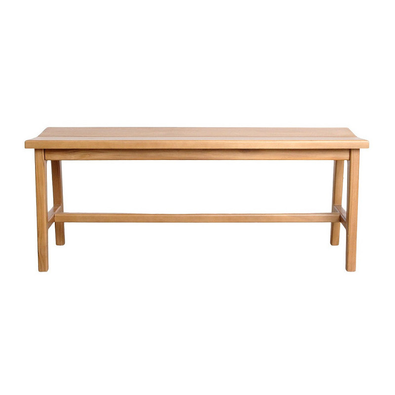 Banc en teck naturel 120 cm Almora