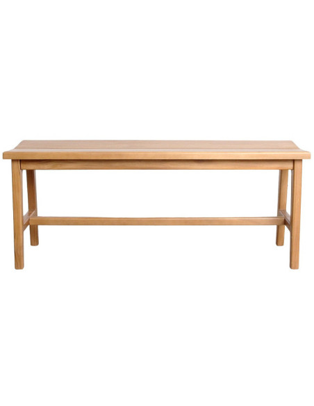 Banc en teck naturel 120 cm Almora
