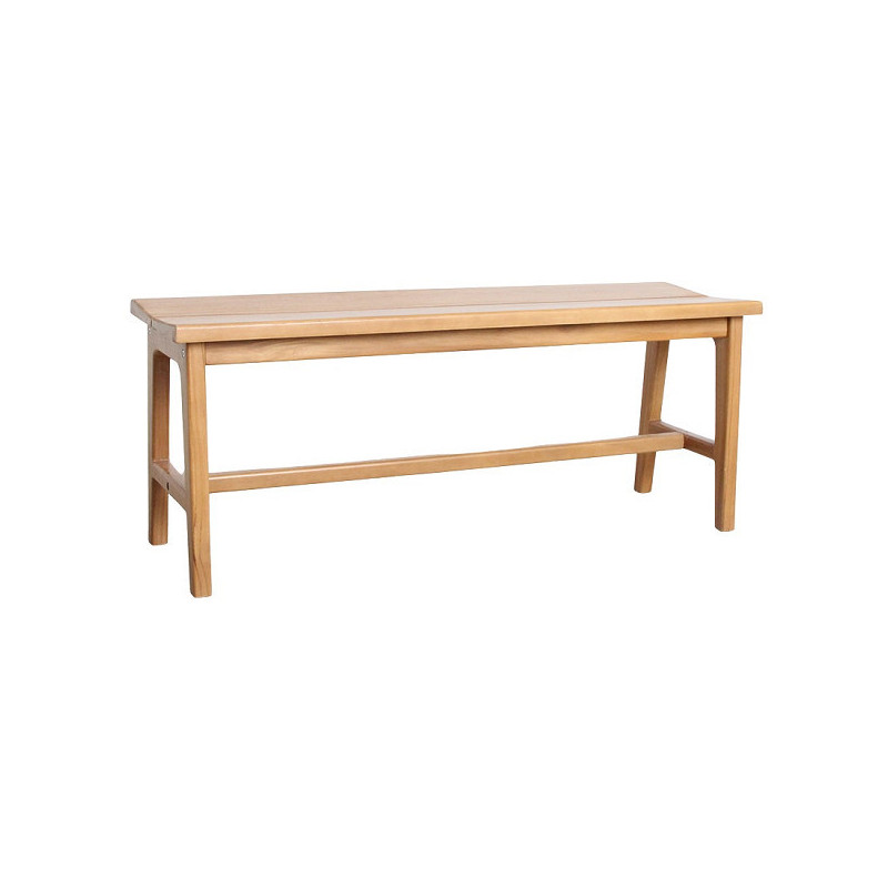 Banc en teck naturel 120 cm Almora