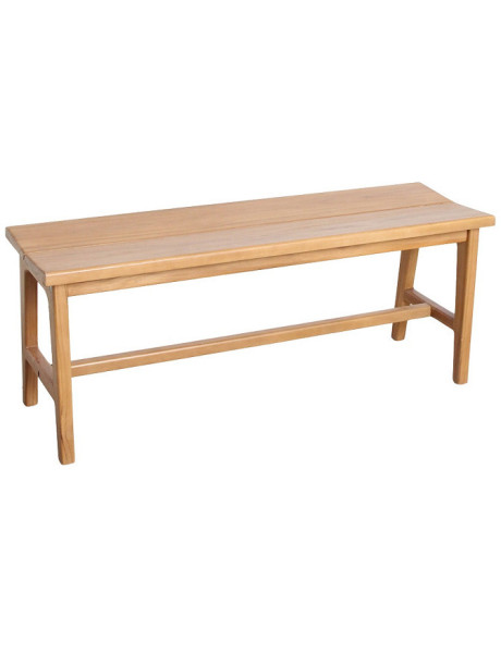 Banc en teck naturel 120 cm Almora