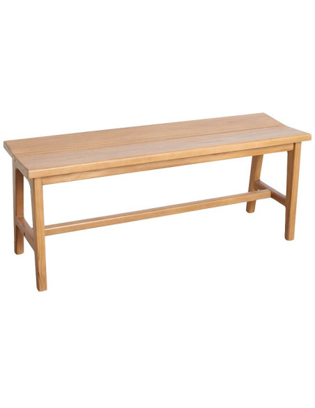Banc en teck naturel 120 cm Almora