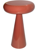 Table d’appoint métal orange 57 cm Sam