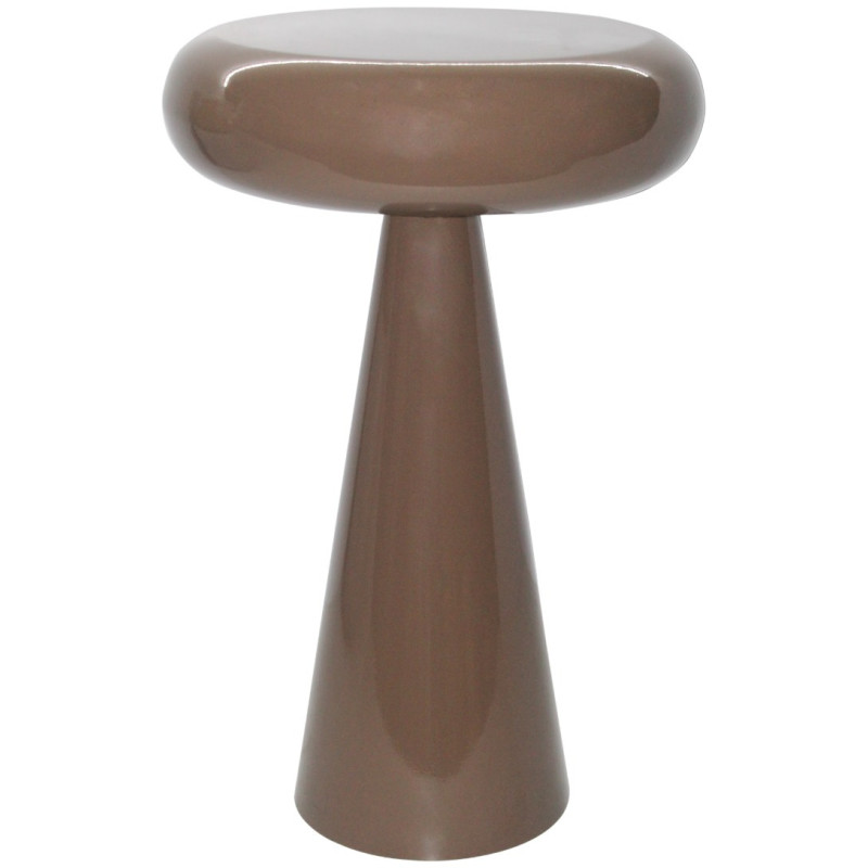 Table d’appoint métal marron café 57...