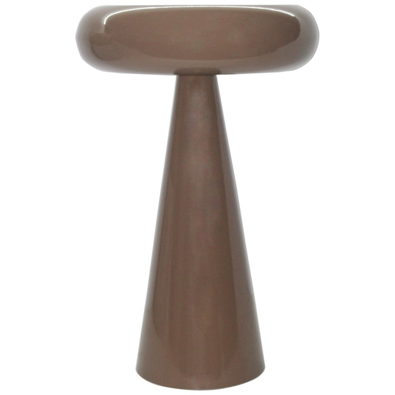Table d’appoint métal marron café 57...