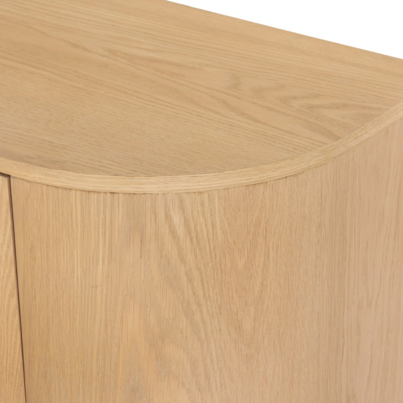 Buffet enfilade placage chêne 170 cm...