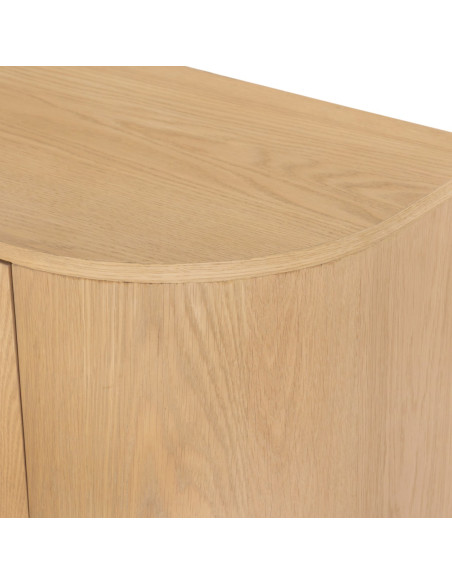 Buffet enfilade placage chêne 170 cm Novero