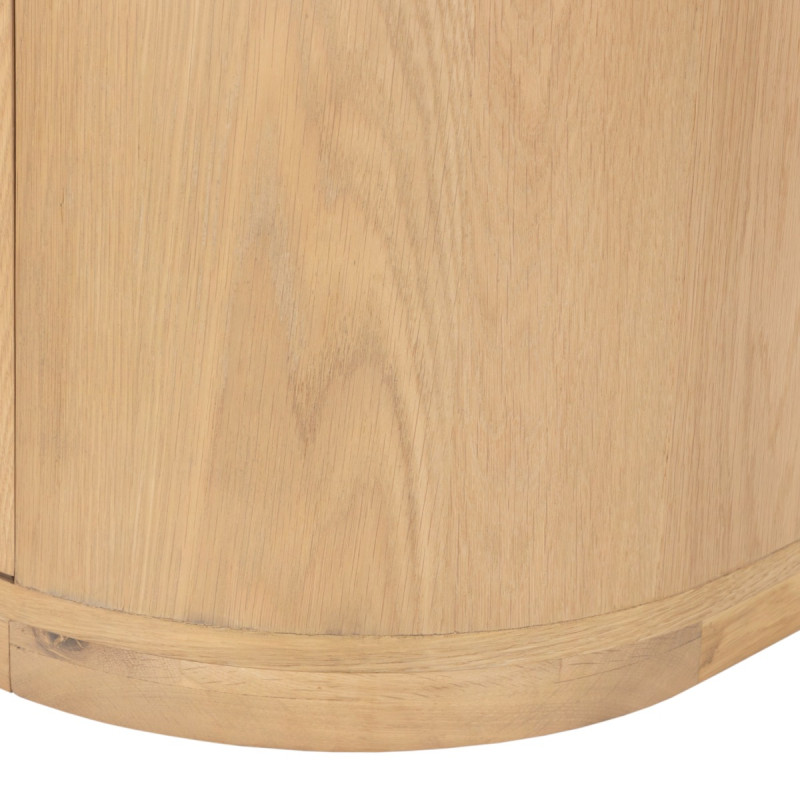 Buffet enfilade placage chêne 170 cm...