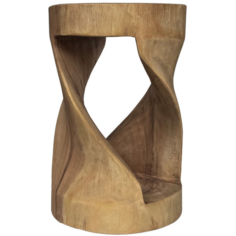 Table d’appoint bois de suar naturel...