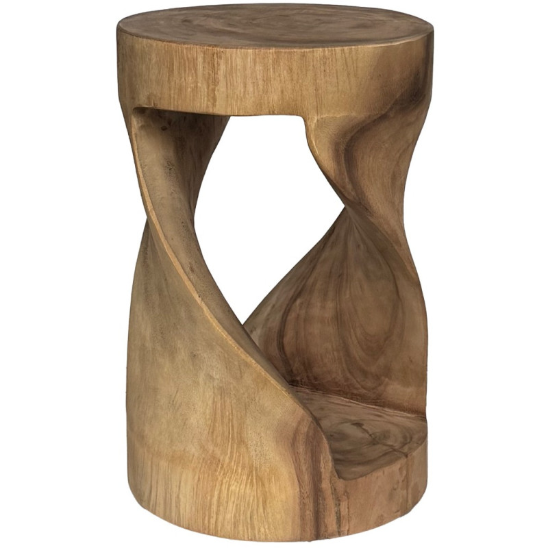 Table d’appoint bois de suar naturel...