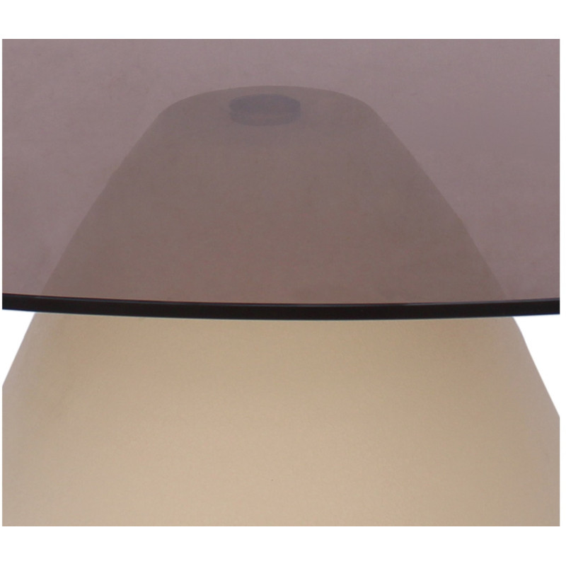 Table basse organique verre fumé 110...