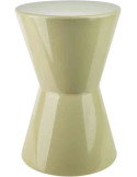 Table d’appoint métal vert sauge 45 cm Roger