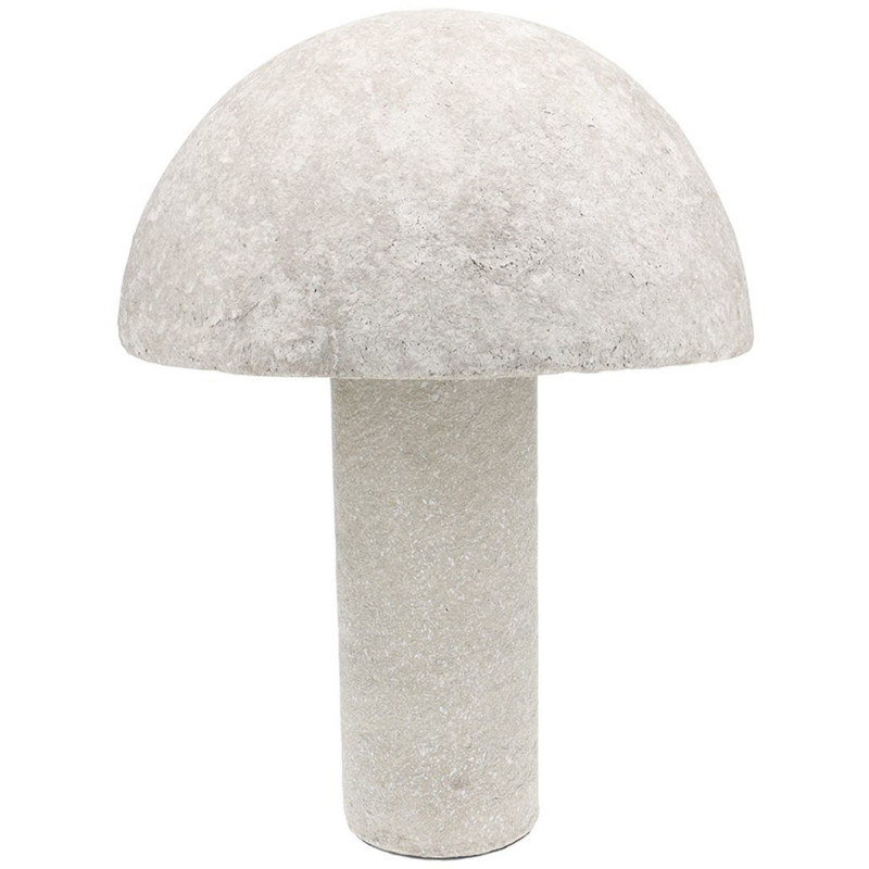 Lampe à poser papier mâché gris 47,5...