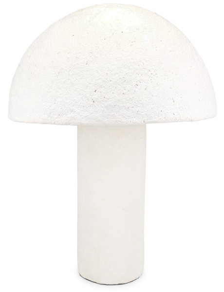 Lampe à poser papier mâché blanc 47,5 cm Nome