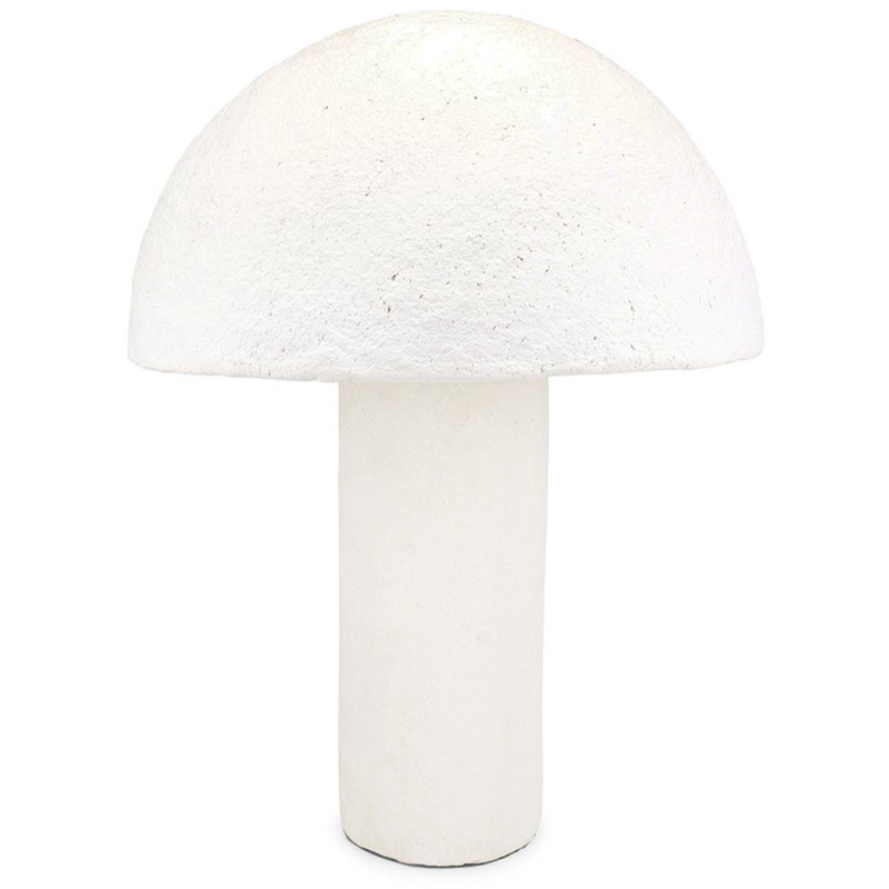 Lampe à poser papier mâché blanc 47,5...