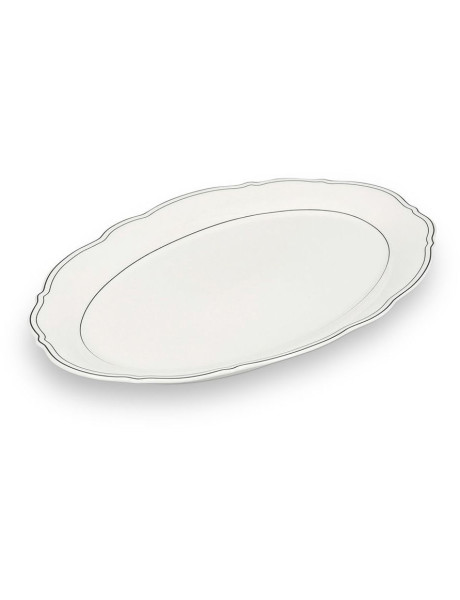 Plat de service ovale Odette 31,5 cm